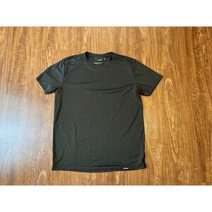 Truewerk Shirt Mens L Black B1 Short Sleeve Sun Tee Base Layer UV Wicking Work